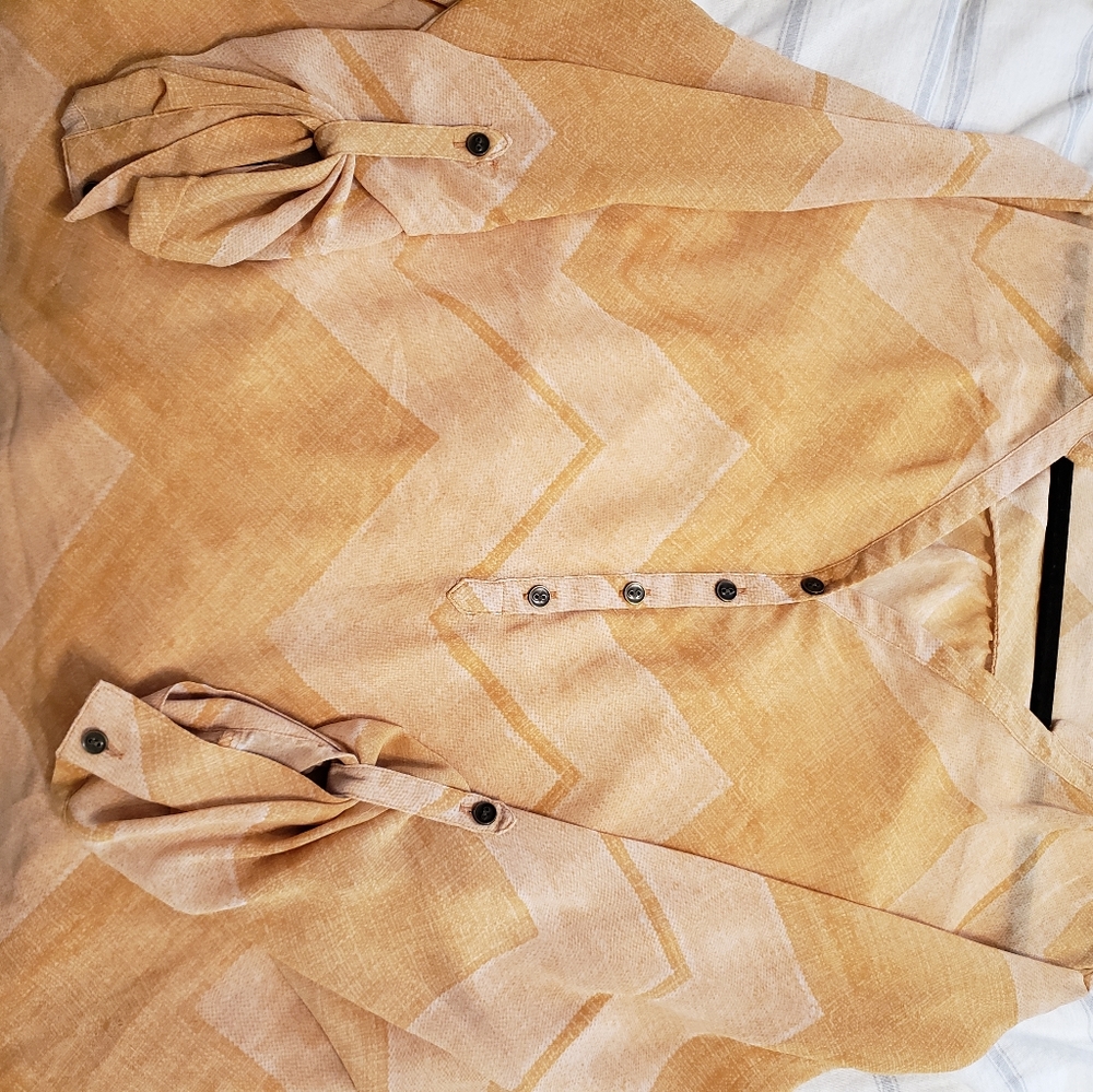 A.n.a. mustard yellow top